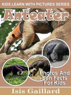 cover image of Anteater Photos and Fun Facts for Kids